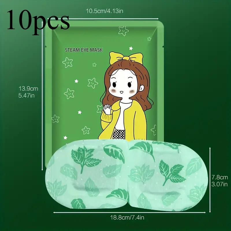 5/10 шт. Паровая горячая компрессионная маска для глаз с ароматом лаванды, успокаивающая паровая маска для глаз, паровая маска для глаз, успокаивающая лавандовая маска для глаз, паровая маска для глаз