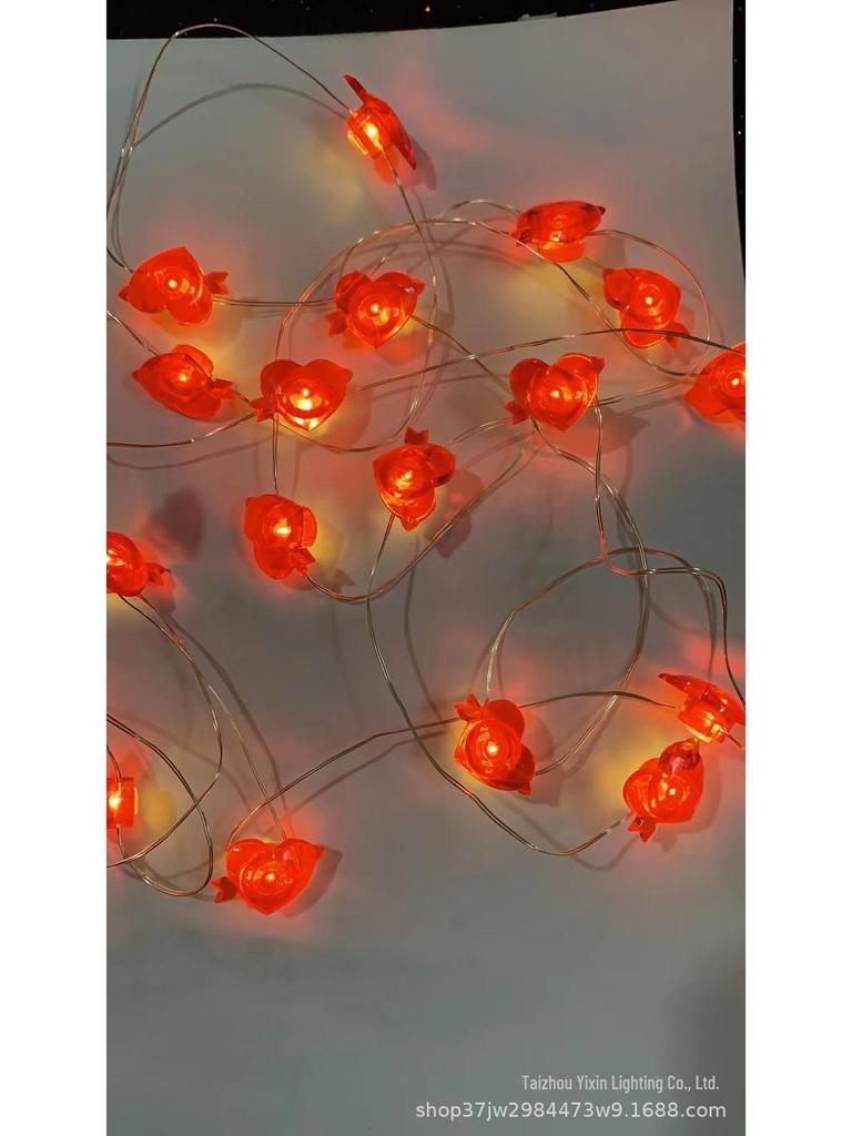 Светодиодное рождественское украшение: Гирлянды из медной проволоки в виде снеговика и оленя в черной шапке для сада, балкона, фонарей.