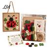 Personalized Holiday Gifts Button Blessing Friendship DIY Kit, Animal Insect Craft Art And Supplies for Beginners Kit Adults Teens, Handmade
