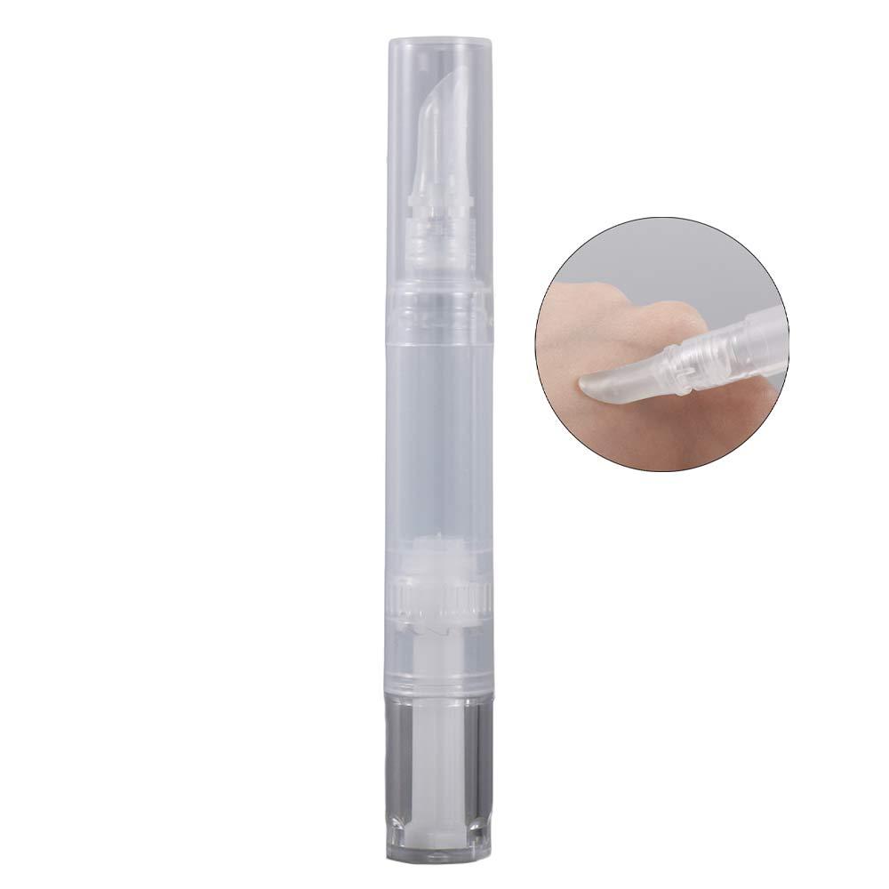 Tool Cuticle Oil Applicator Empty Nail Oil Pen Rotating Repacking Vacuum Pen Transparent Twist Pen Travel Cosmetic Container