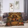 Chuck Norris Warm Blanket  Camping Plush Throw Blanket Pattern Couch Chair Flannel Bedspread Sofa Bed Cover