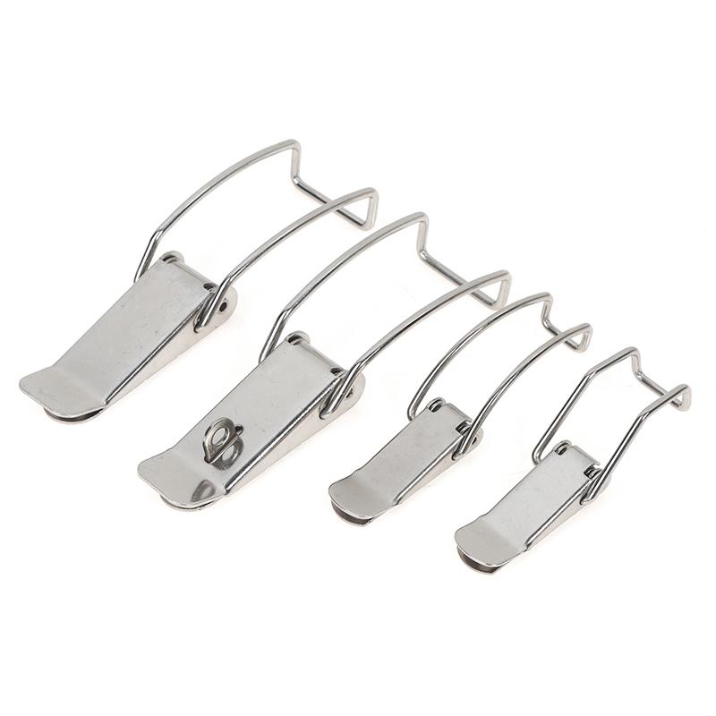 Hasp Latch Lock Metal Box Locking Long Toggle Catch Buckle Loaded Hinge Hardware