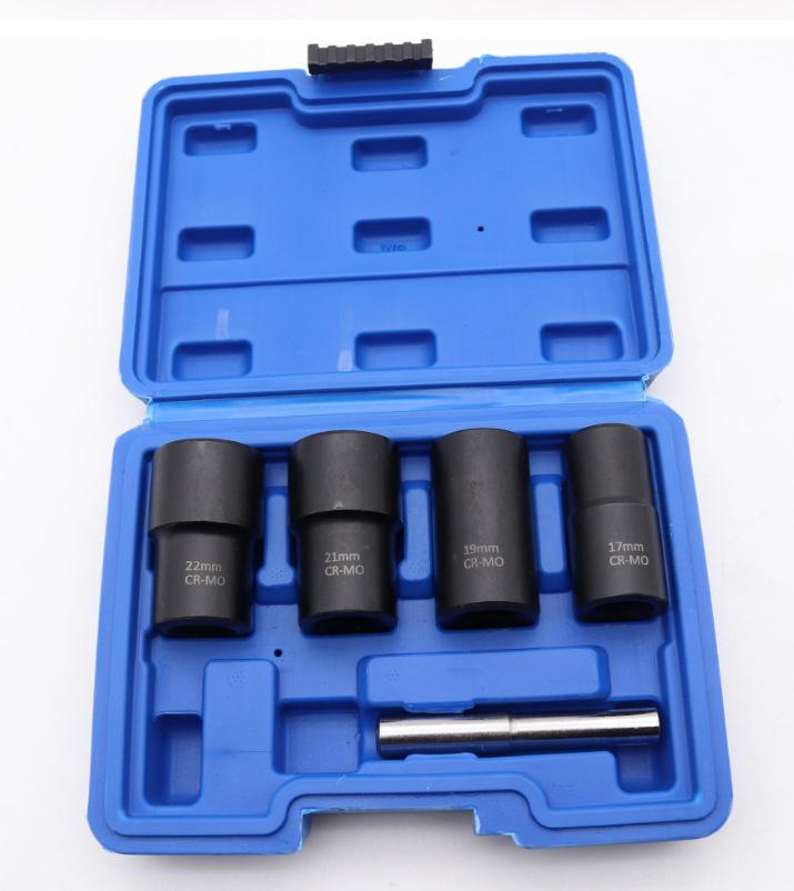 Набор из 14 экстракторов гаек и винтов для поврежденных и некомплектных крепежей