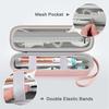 Electric Toothbrush Travel Case for Safe Storage Portable Hard Shell Toothbrush Heads and Accessories Organizers Box