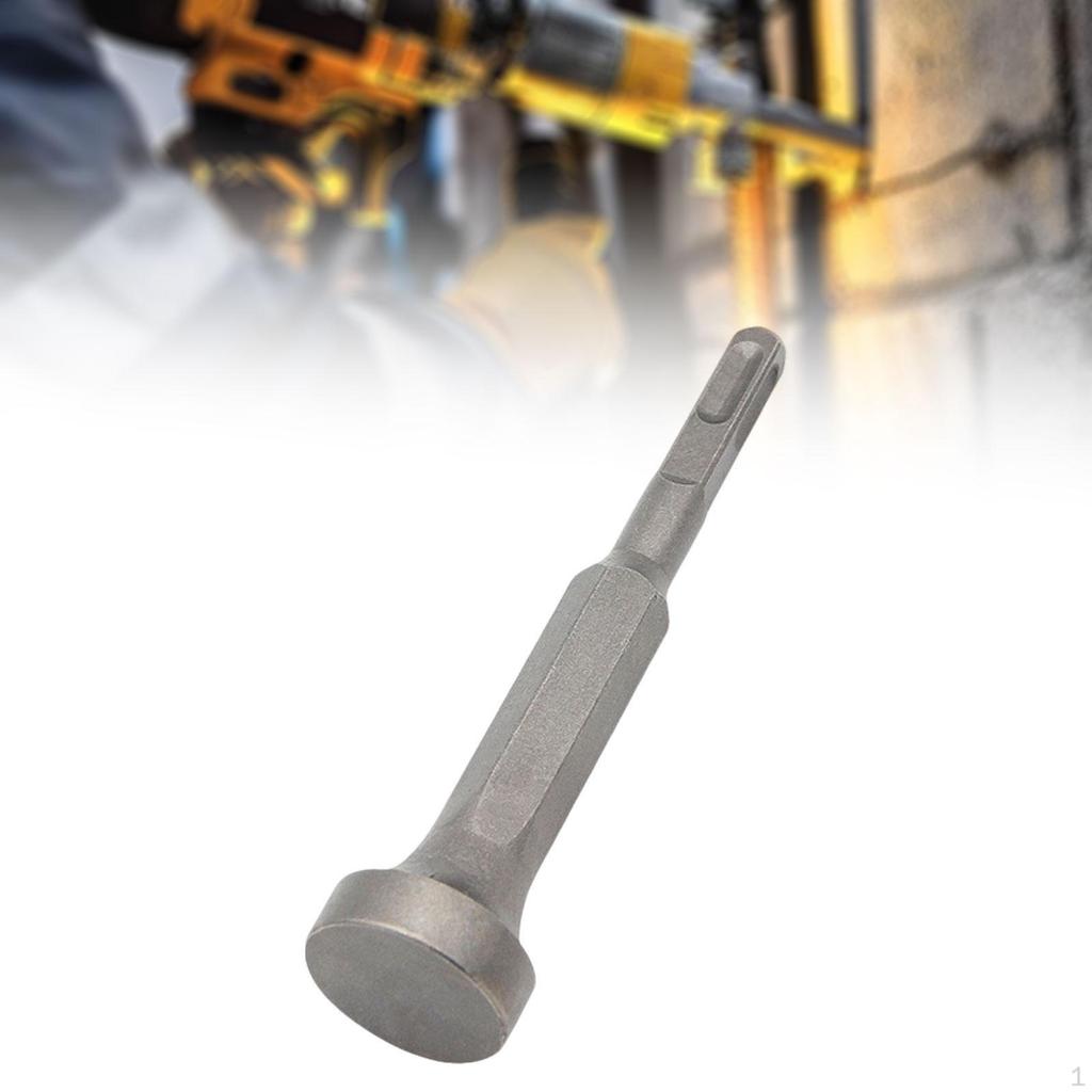 Ground Rod Bit Electric Hammer High Performance for DIY Enthusiasts Stability Metal Sturdy Heavy
