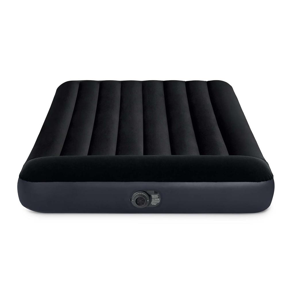Inflatable Mattress 203X152X25 Cm With Built-In Electric Pump Intex 64150