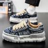Men's Old-fashioned Denim Canvas Shoes Casual Sports Dad Shoes Trendy Shoes