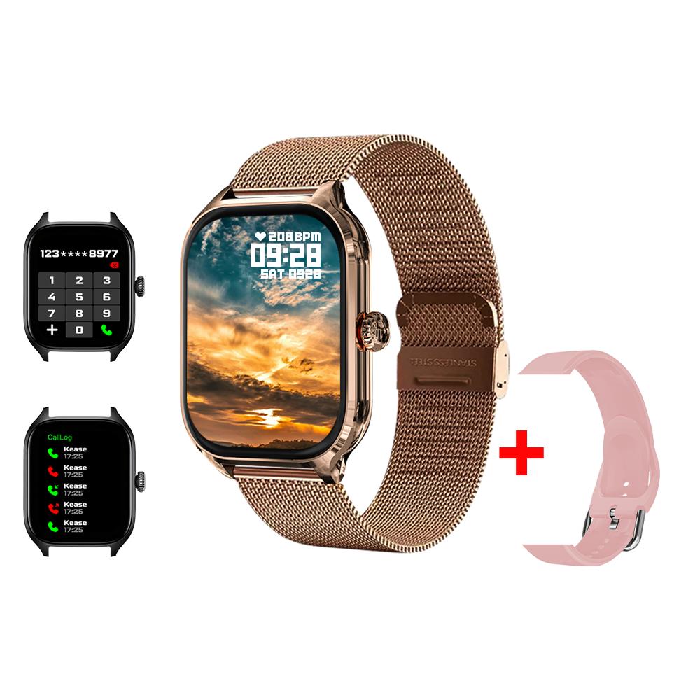 Новый циферблат для умных часов H9 Pro max для ответа на звонки, отслеживания калорий, мониторинга сердечного ритма и оксиметрии, Bluetooth-смарт-часы