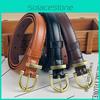 Stylish Pu Leather Womens Belt For Jeans With Slim Width And Classic Pin Buckle