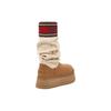 UGG Классический свитер с буквой, ботинок, каштановый, женский 1144045-CHE
