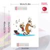 Calvin Hobbes 100% Round Full Drill 5D DIY Diamond Painting Embroidery Cross Stitch Rhinestone Décor
