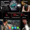 Новые Военные Спортивные Умные Часы Мужские 100+ Спортивных Режимов Outdoor Фитнес Компас Пульсометр BT Звонки Водонепроницаемые Smartwatch Для iOS Android