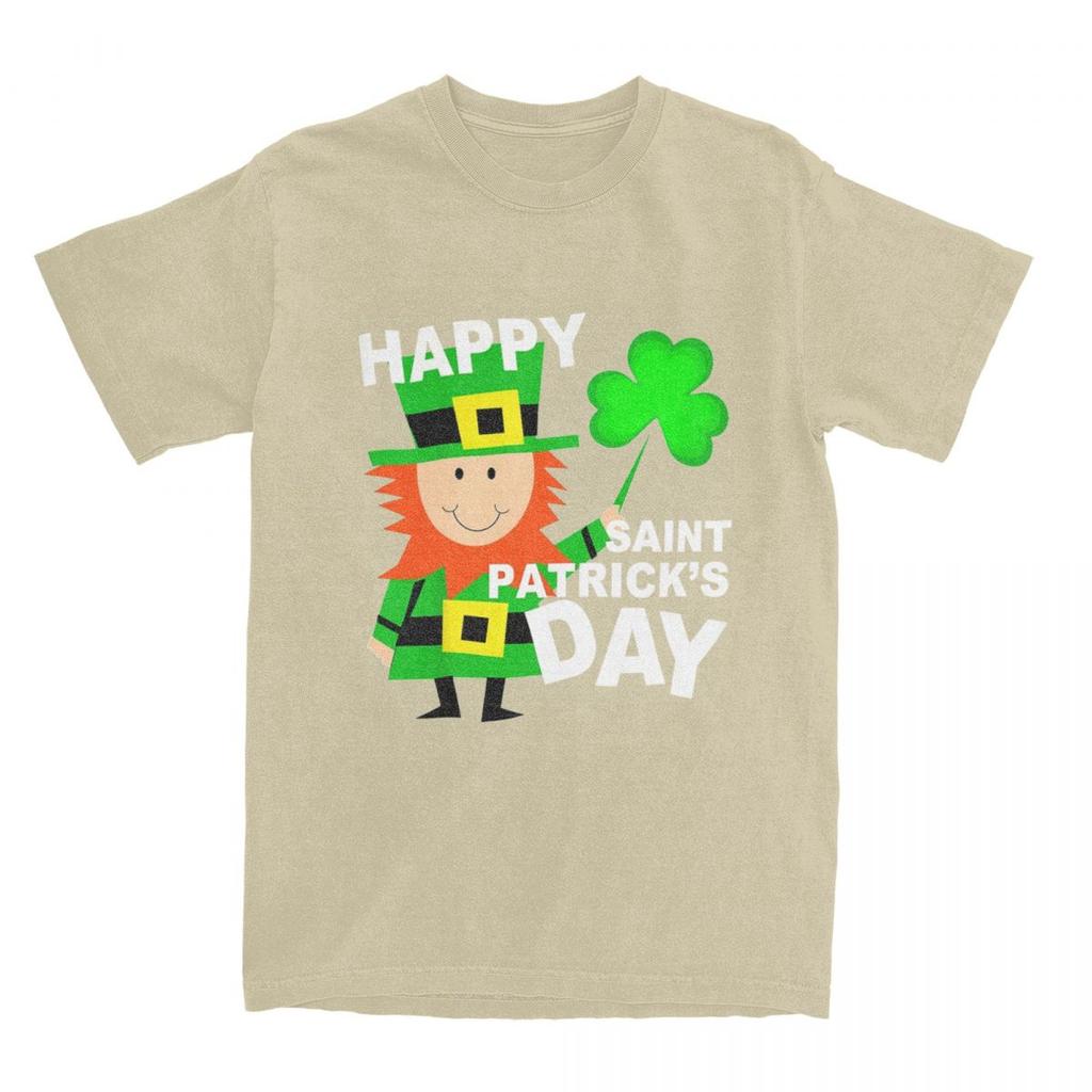 Men Women's T-Shirt Saint Patrick's Day T-Shirts Popular family day Beach Tees Funny Design 100 Cotton Clothes Plus Size 5XL
