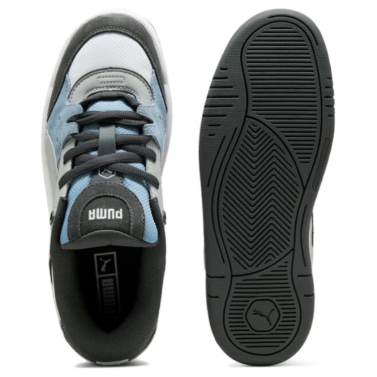 Puma 180 Удобные Универсальные Баланс Низкие Кеды для Скейтбординга Унисекс Кроссовки Серый Белый Синий 389267-33