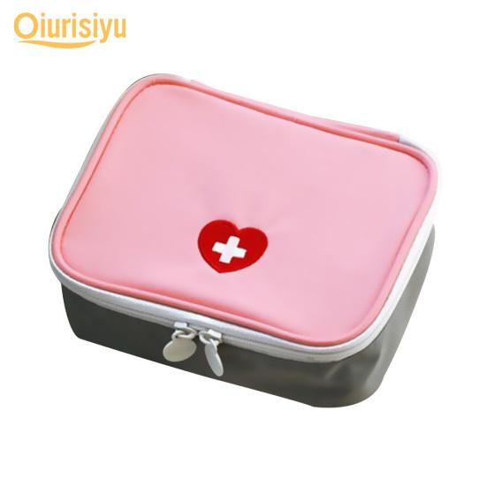 Mini Outdoor First Aid Kit Bag Travel Portable Medicine Organizer Emergency Kit Happy Living