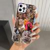 Чехол для телефона с мемами про обезьян для iPhone 17 Air 16 15 Plus 14 13 Mini 12 11 Pro Max 16E 7 8 SE 2020 Мягкий чехол с принтом