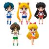 5 шт. Аниме Фигурка Сейлор Мун Мультяшная Figuarts mini Меркурий Марс Юпитер Венера Игрушки Для Девочек Модель Подарок Куклы Статичная Кукла