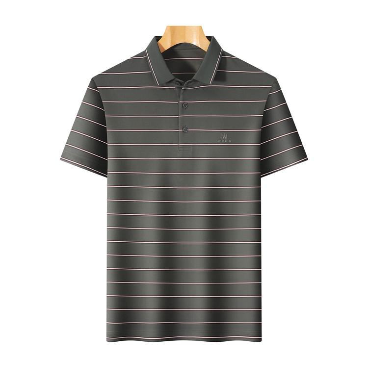 Men's Mulberry Silk Blend Polo Shirt
