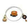Outdoor Stove Camping Stove Propane Refill Adapter Burner LPG Flat Cylinder