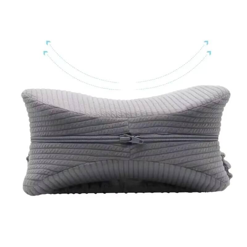 Side Sleeping Cushion Memory Foam Leg Pillow Knee Orthopaedic Leg Pillow Sciatica Back Hip Joint for Pain Relief Thigh Leg Pad