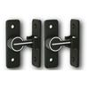 [Start Side] Door Lock 90° Black 2pcs – Lock