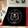 Orlando Pirates Print Flannel Blanket High Quality Warm Comfortable Cover for All Seasons Perfect for Gifts Home Decor