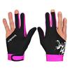 1Pc Fashion Left/Right Hand Unisex 3 Finger Elastic Billiard Snooker Pool Glove