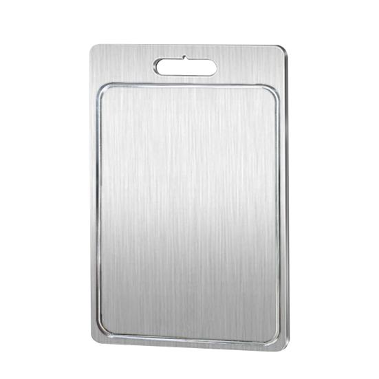 Stainless Steel Cutting Board Double-Sided Chopping Boards for Kitchen Heavy Duty Meat Fruit Vegetable Slicing Board