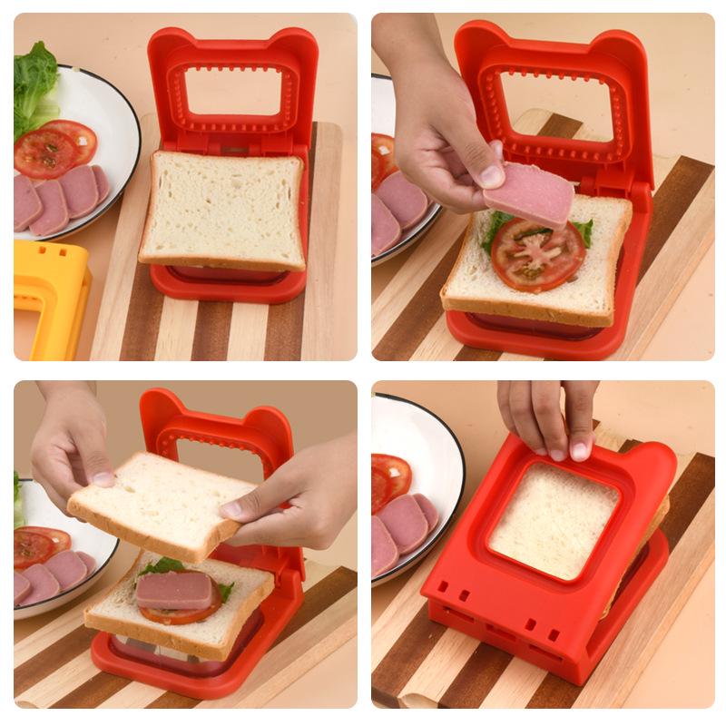 Stainless Steel Square Sandwich & Cake Cutter Mold Set