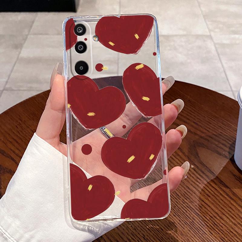 Чехол для Samsung Galaxy M16 F16 M56 F56 5G Чехол Эстетичный Модный Милый Кот Мягкий Силиконовый Задний Чехол Прозрачный ТПУ Чехол для Телефона