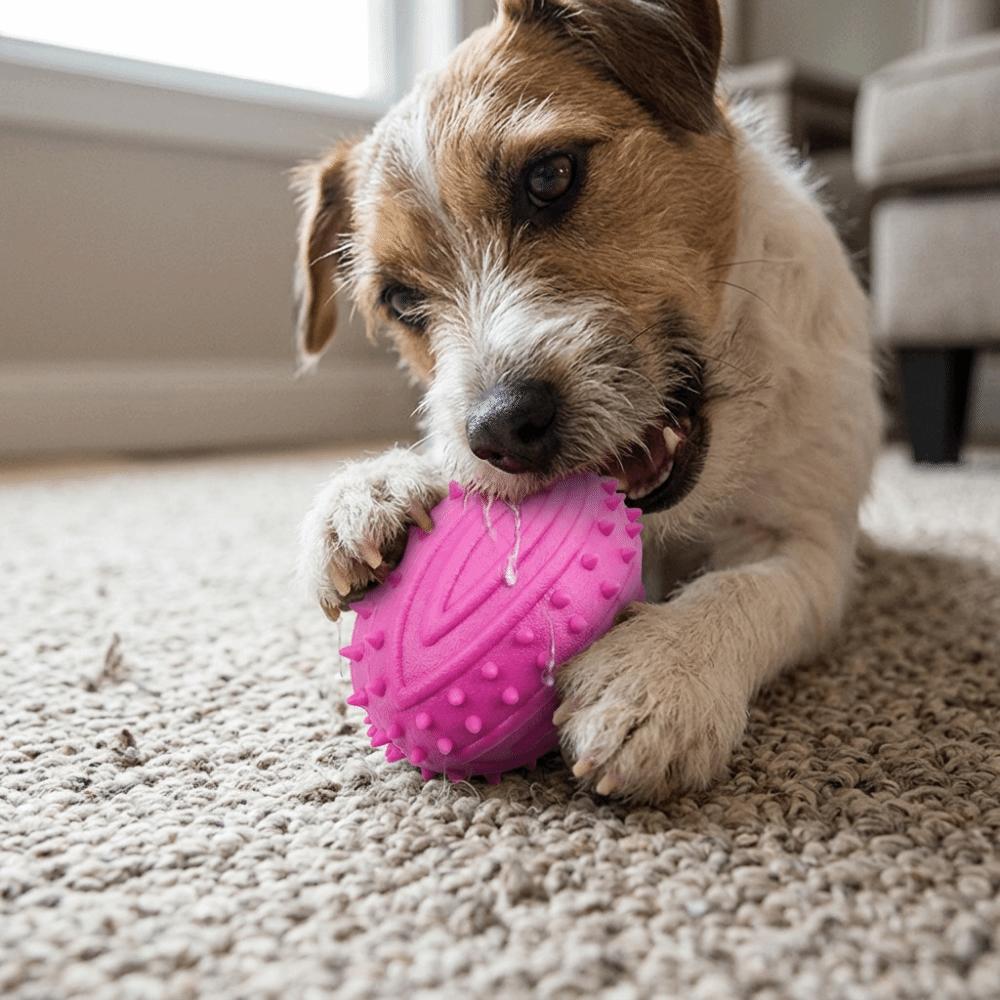 Rugby Shaped Dog Rugby Toy Tpr Dog Molar Toy Puppy Training Dog Chew Toy Small Medium Large Dogs