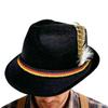 Джентльменский стиль шляпы Федора для Октоберфеста Фестивальная шляпа Веревочный декор для вечеринок Косплей-мероприятий Унисекс Ретро стиль Кепки Реквизит для фото