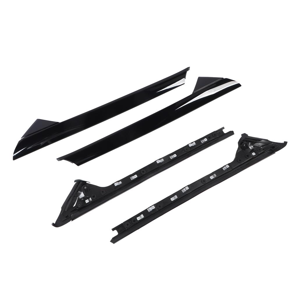 Windshield A Pillar Molding Trim Set BB5Z 7803144 AB Outer Inner Driver and Passenger Side Replacement for Explorer