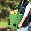 Портативный большой мешок для сбора урожая, регулируемый складной фартук для собирательства, сумка для сбора фруктов, грибы