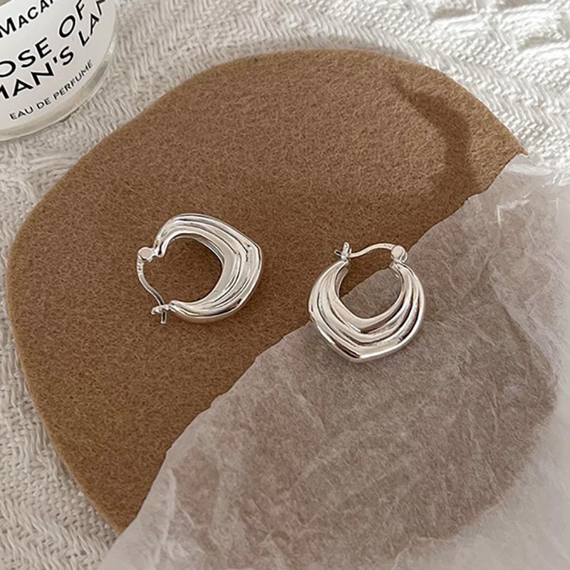 foxanry Необычные геометрические серьги для женщин, новые модные винтажные обручальные ювелирные аксессуары, подарки