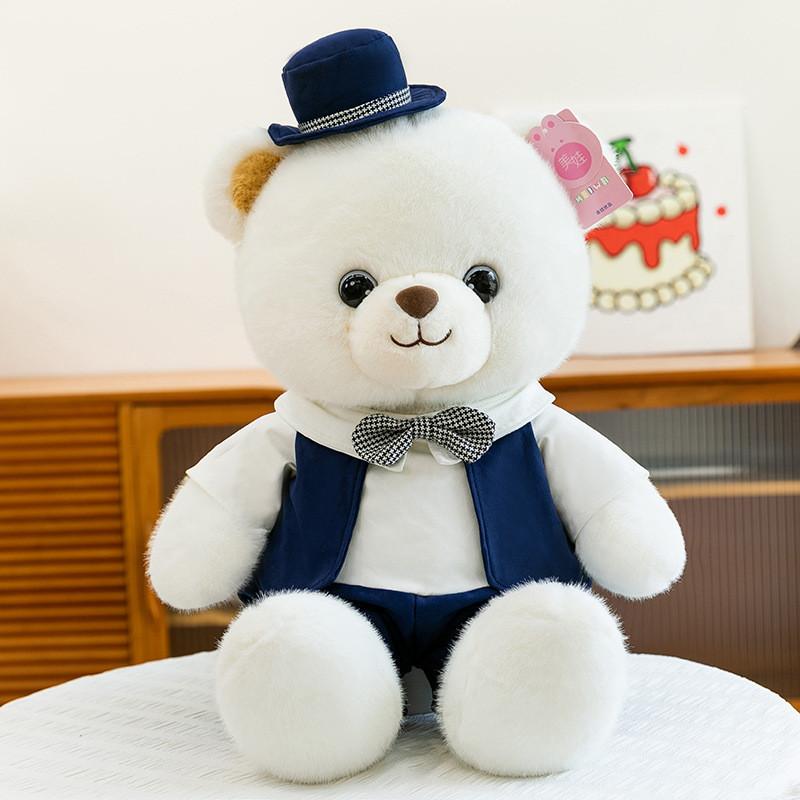 Милая Плюшевая Игрушка Медвежонок Жених и Невеста Для Свадебного Декора и Подарка Пара