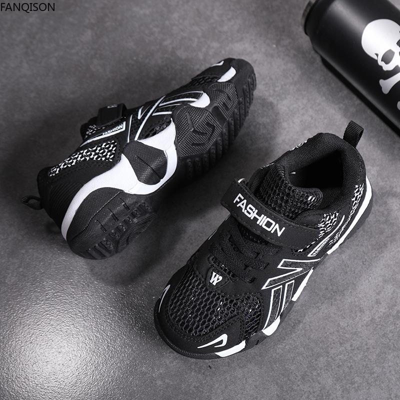 Детская обувь Спортивная обувь для мальчиков Сетчатая обувь для мальчиков Средняя и большая повседневная обувь для мальчиков для мальчиков Обувь для мальчиков