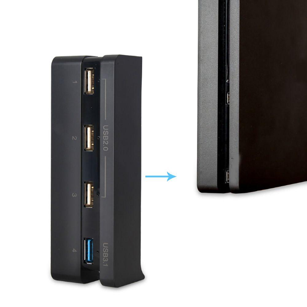 Accessories USB Adapter Splitter for PS4 Slim USB 3.0 2.0 4-Ports Extend USB Hub