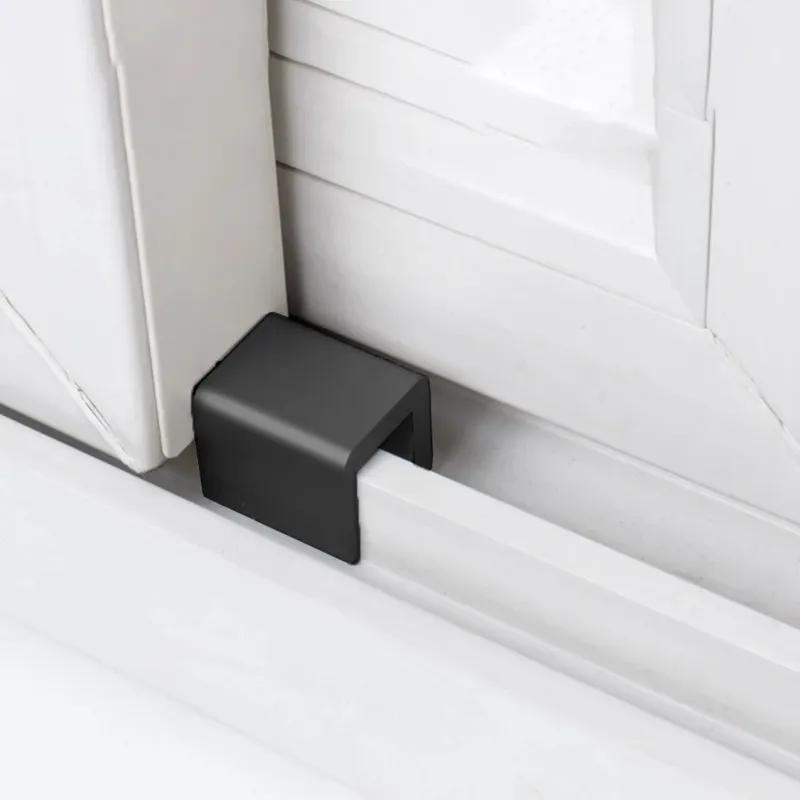 Aluminum Sliding Window Lock Sliding Sash Stopper Cabinet Locks Straps Doors Security Anti-theft Lock Baby Kids Safety Door Lock