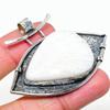 Scolecite Handmade 925 Sterling Silver Jewelry Pendant 1.89" y6J61