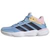 Кроссовки Court Stabil Bright Royal Женские Синие Cloud-White Оранжевые Team-Solar-Orange JQ1183