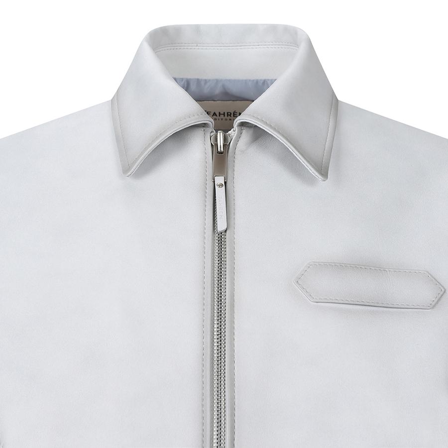 Fahrenheit Two-Tone Leather Jumper (Figda9302)