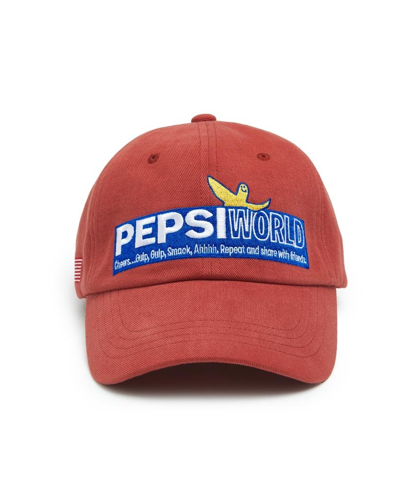 Mark Gonzales X Pepsi Ангел Мир Полуширокая Крышка - Красная