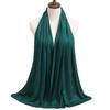 Women Modal Scarf Fashion Cotton Texture Green Red Purple Simple Solid Color Blue Khaki Scarf Long Muslim African Shawl Plain Soft Headscarf Tie