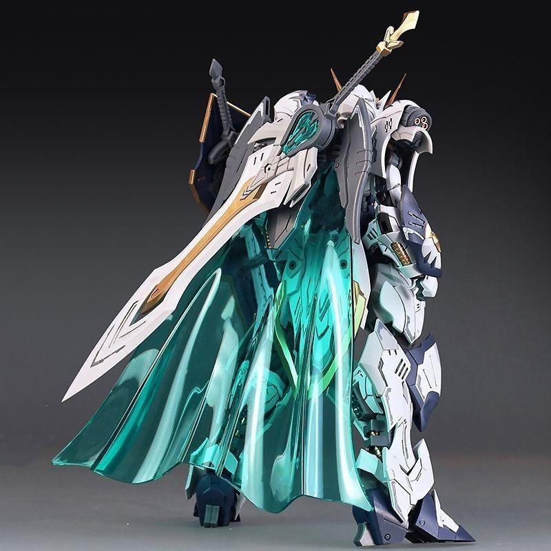 SNAA HG 1/144 SC-002 ТИТАНОВЫЙ ДВУРУЧНЫЙ МЕЧ ТРИСТАН Модель Рыцари Круглого стола ПВХ Статуя Игрушка Подарок Коллекция