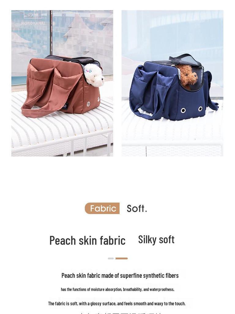 Portable Cat & Dog Carrier: Breathable, Large-Capacity Handbag/Backpack