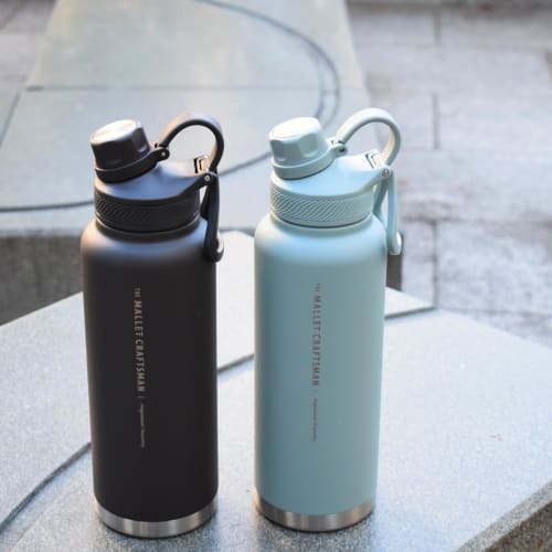 Sabu Marit Stainless Steel Direct Drinking Bottle 1200ml, Black, Capacity: 1200ml, Product Number: 401329