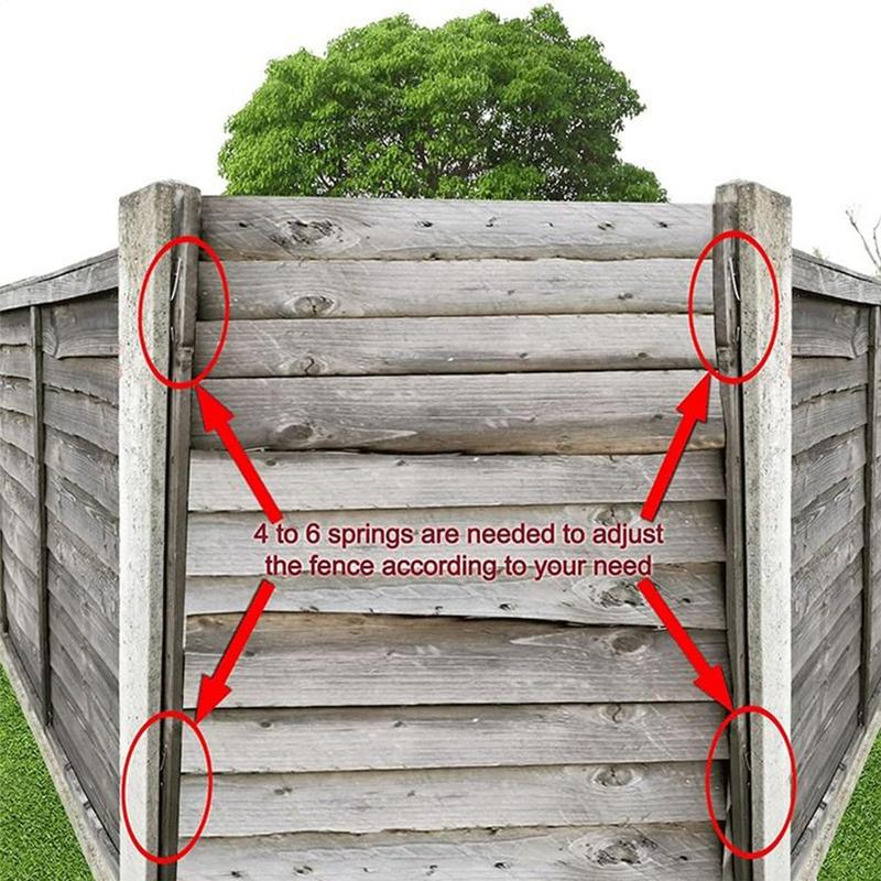 Fence Tensioner 25pcs Fixing Clips For Fence Stainless Steel Garden Post Tensioning Clamps For Agricultural Farm Highway Sport