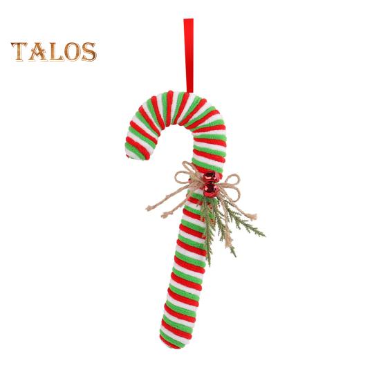 Рождественская елка, украшение в виде леденца, подвесные украшения в виде леденцов, подвеска на рождественскую елку для праздничных вечеринок