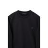 Customellow Black Graphic Sweatshirt Black Cwtas25115bkx